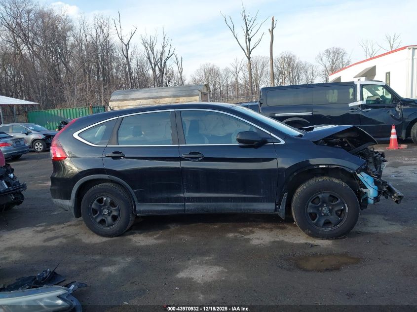 2015 Honda Cr-V Lx VIN: 2HKRM3H32FH529778 Lot: 43970932