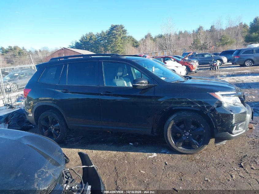 2019 Honda Passport Elite VIN: 5FNYF8H03KB017612 Lot: 43970938