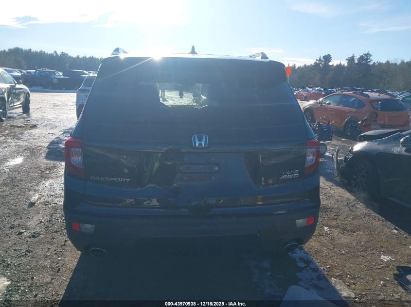 2019 Honda Passport Elite VIN: 5FNYF8H03KB017612 Lot: 43970938