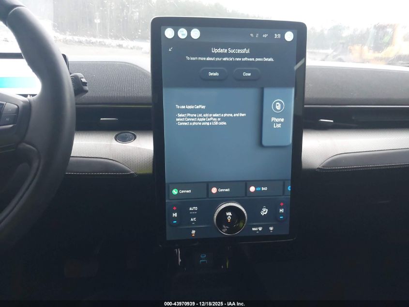 2021 Ford Mustang Mach-E Select VIN: 3FMTK1SS1MMA65837 Lot: 43970939