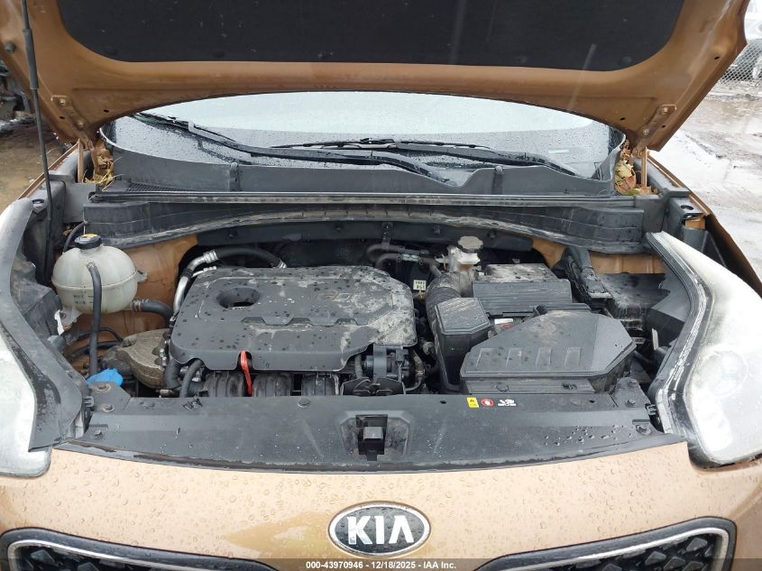 2017 Kia Sportage Ex VIN: KNDPNCAC9H7107318 Lot: 43970946