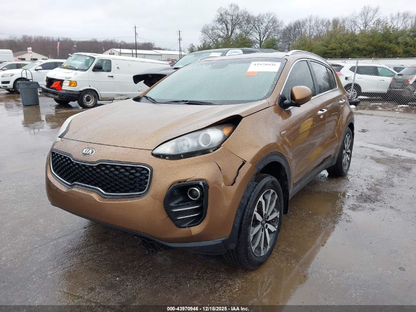 2017 Kia Sportage Ex VIN: KNDPNCAC9H7107318 Lot: 43970946