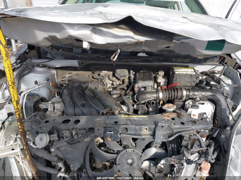 2017 Nissan Versa 1.6 Sv VIN: 3N1CN7AP1HK435796 Lot: 43970960