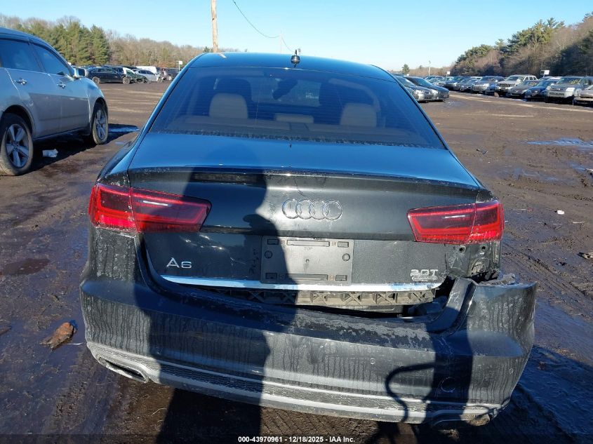 2016 Audi A6 2.0T Premium Plus VIN: WAUGFAFC6GN176615 Lot: 43970961