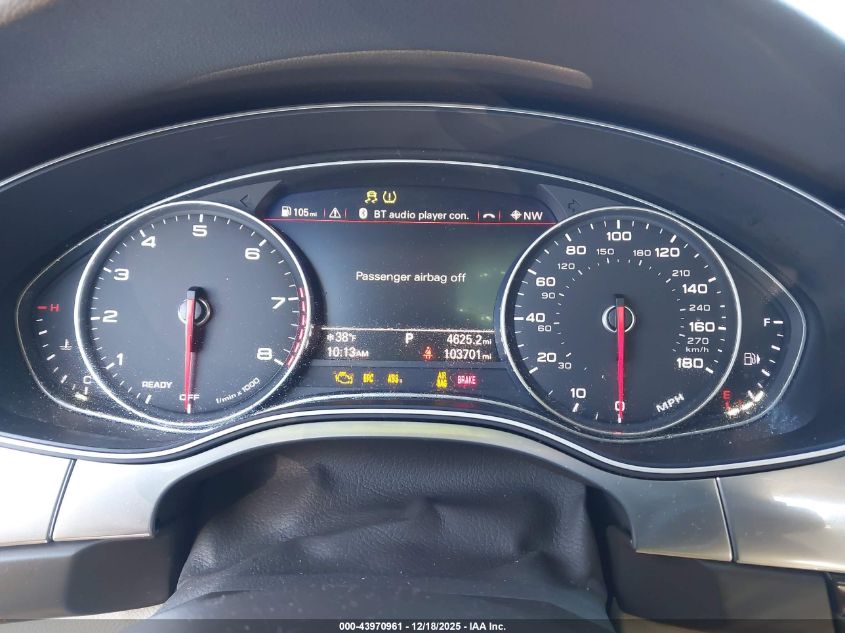 2016 Audi A6 2.0T Premium Plus VIN: WAUGFAFC6GN176615 Lot: 43970961