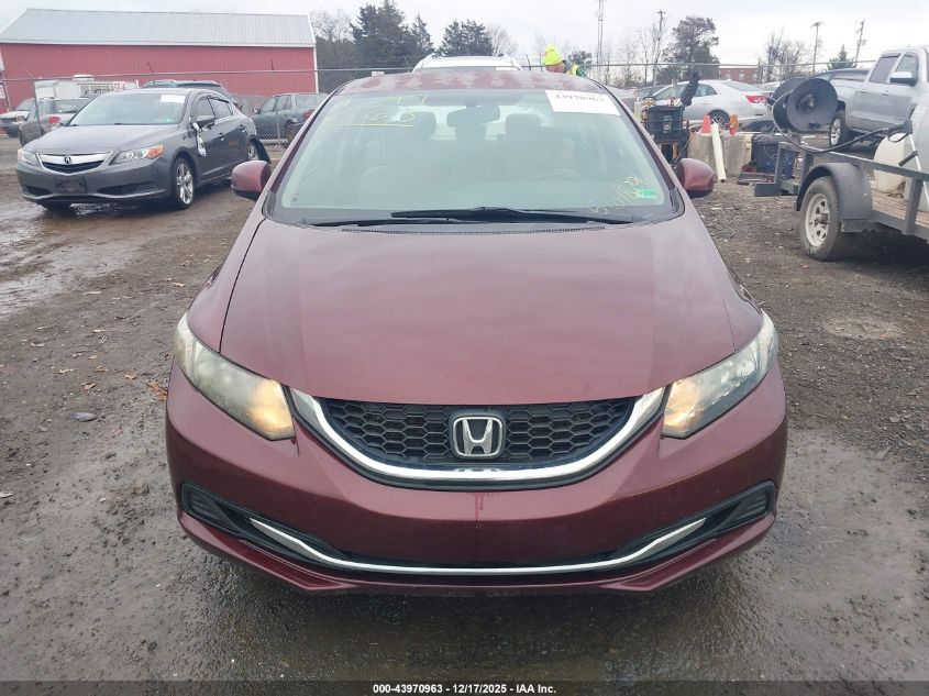 2013 Honda Civic Lx VIN: 2HGFB2F56DH569828 Lot: 43970963