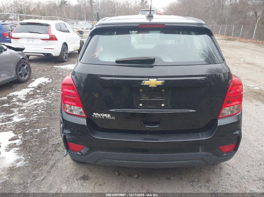 2018 Chevrolet Trax Ls VIN: 3GNCJNSB3JL206575 Lot: 43970967