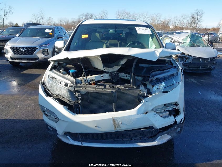 2018 Honda Pilot Ex-L VIN: 5FNYF6H51JB011757 Lot: 43970980