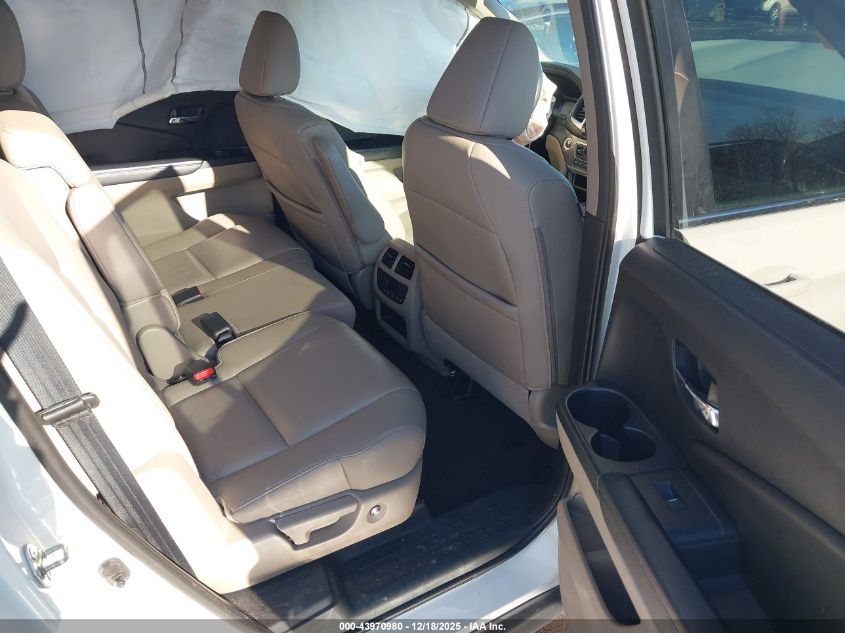 2018 Honda Pilot Ex-L VIN: 5FNYF6H51JB011757 Lot: 43970980