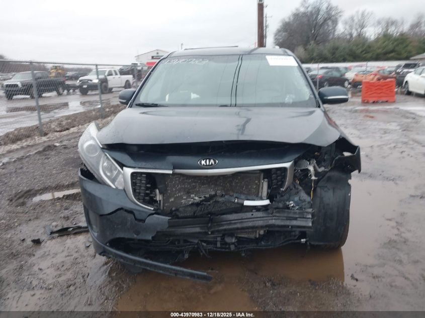 2015 Kia Sedona Lx VIN: KNDMB5C15F6040710 Lot: 43970983