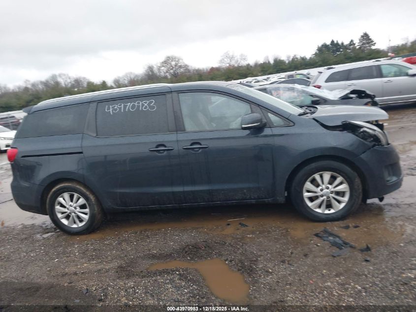 2015 Kia Sedona Lx VIN: KNDMB5C15F6040710 Lot: 43970983