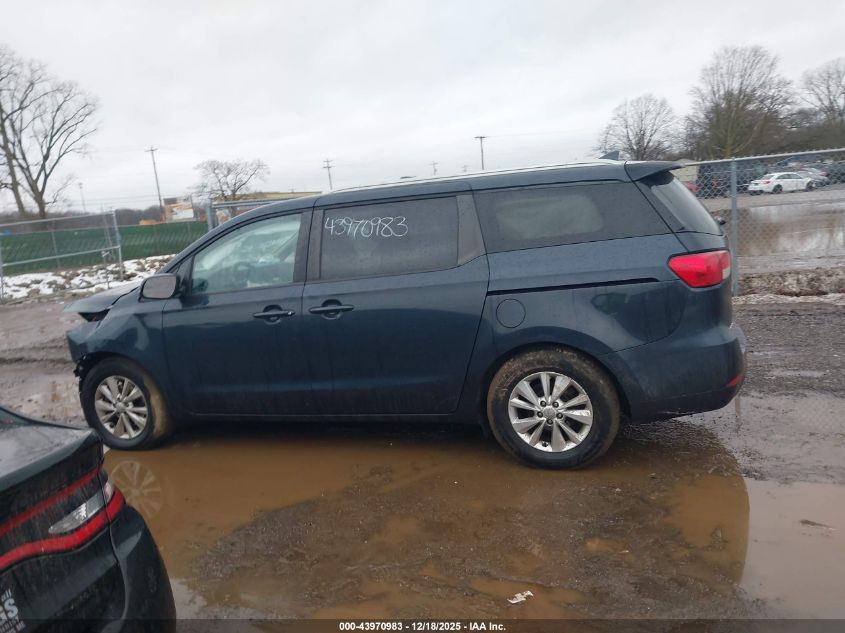 2015 Kia Sedona Lx VIN: KNDMB5C15F6040710 Lot: 43970983