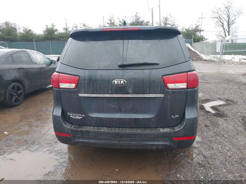 2015 Kia Sedona Lx VIN: KNDMB5C15F6040710 Lot: 43970983