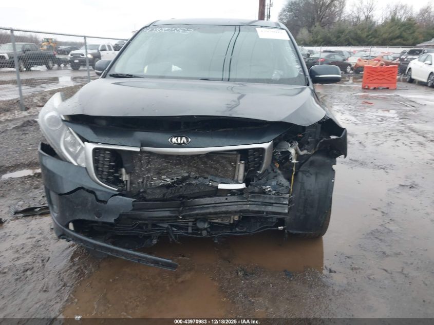 2015 Kia Sedona Lx VIN: KNDMB5C15F6040710 Lot: 43970983