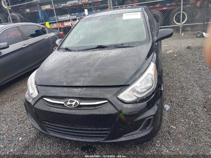 2017 Hyundai Accent Se VIN: KMHCT4AE8HU357335 Lot: 43970991