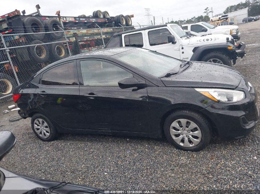 2017 Hyundai Accent Se VIN: KMHCT4AE8HU357335 Lot: 43970991