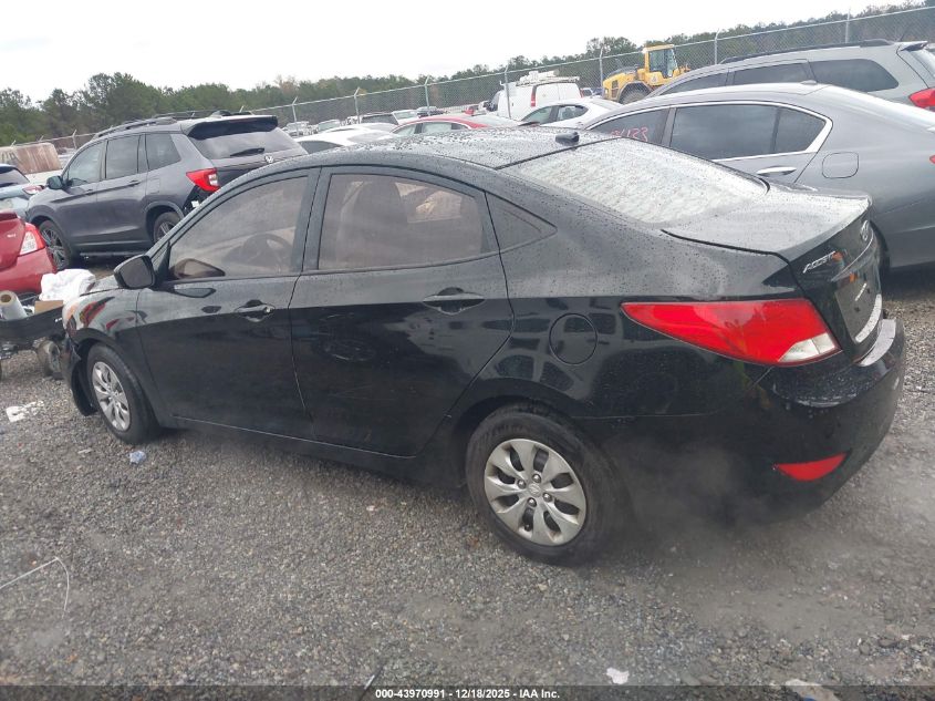 2017 Hyundai Accent Se VIN: KMHCT4AE8HU357335 Lot: 43970991