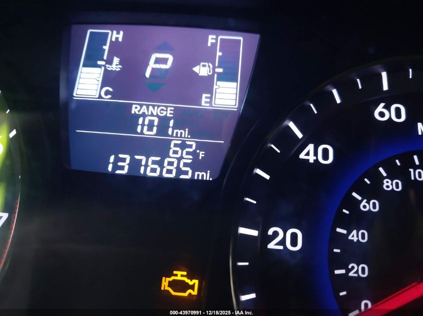 2017 Hyundai Accent Se VIN: KMHCT4AE8HU357335 Lot: 43970991