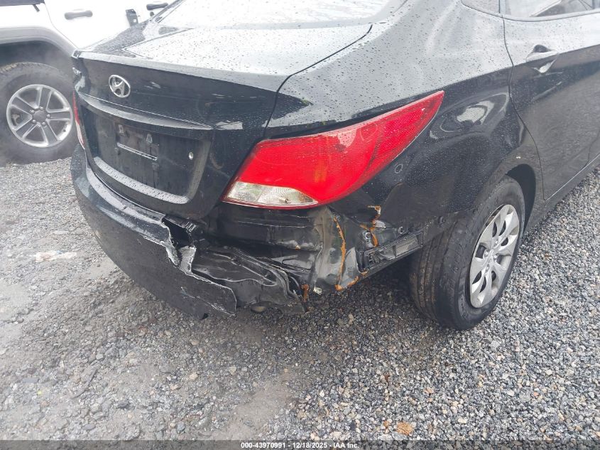 2017 Hyundai Accent Se VIN: KMHCT4AE8HU357335 Lot: 43970991