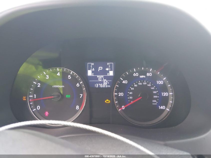 2017 Hyundai Accent Se VIN: KMHCT4AE8HU357335 Lot: 43970991