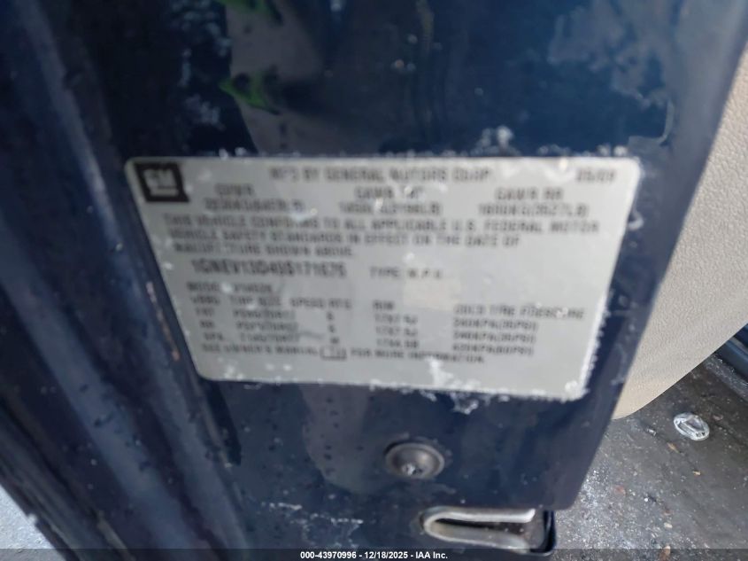 2009 Chevrolet Traverse Ls VIN: 1GNEV13D49S171676 Lot: 43970996