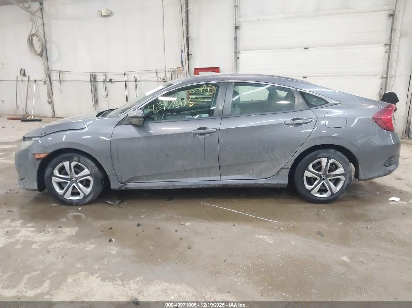 2018 Honda Civic Lx VIN: 2HGFC2F56JH594544 Lot: 43971005