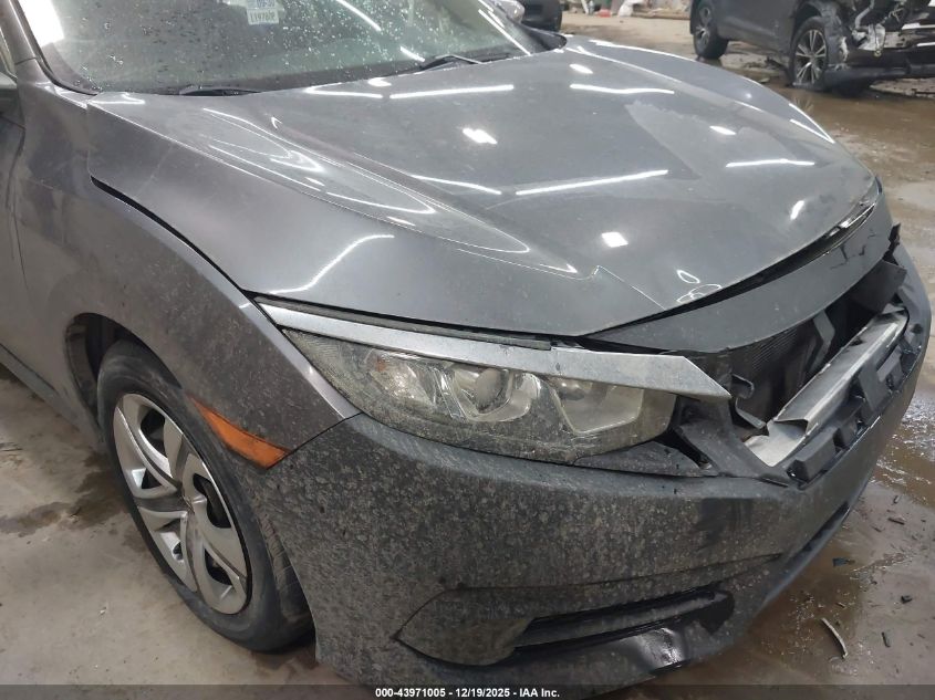 2018 Honda Civic Lx VIN: 2HGFC2F56JH594544 Lot: 43971005