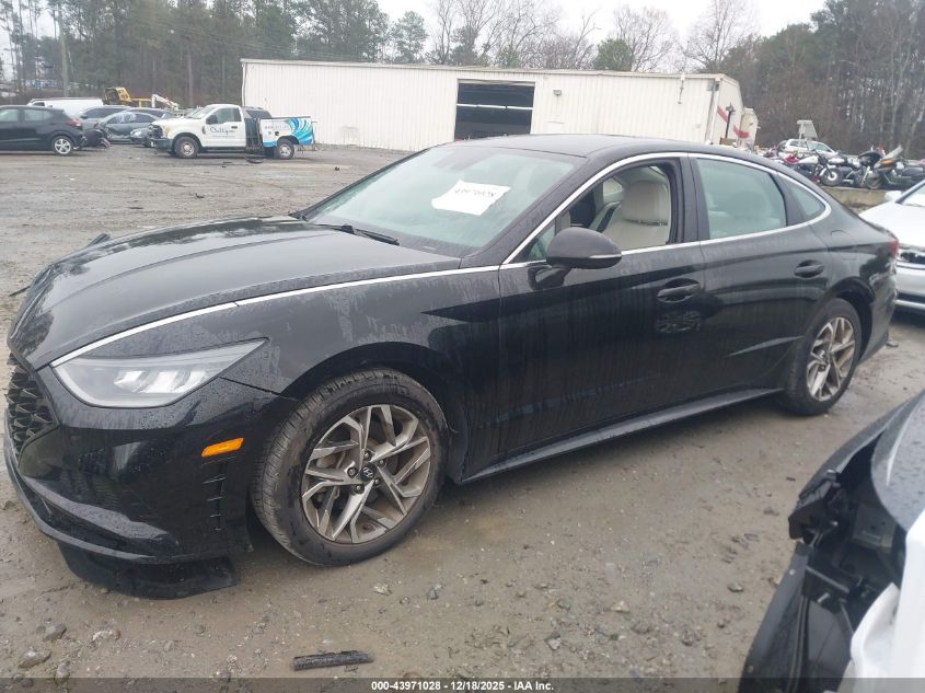2021 Hyundai Sonata Sel VIN: KMHL64JA5MA147436 Lot: 43971028