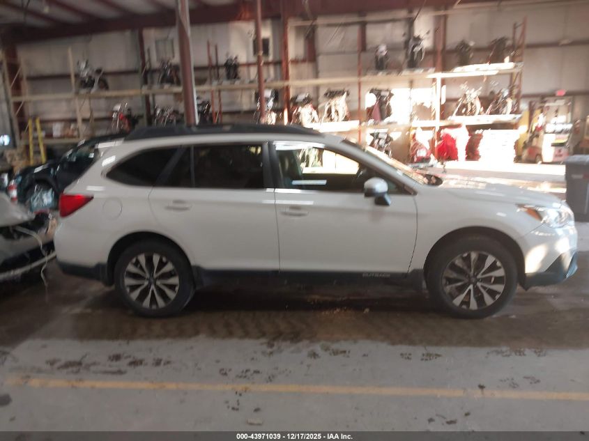 2015 Subaru Outback 3.6R Limited VIN: 4S4BSENC6F3276334 Lot: 43971039
