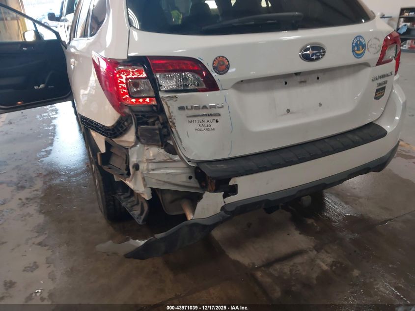 2015 Subaru Outback 3.6R Limited VIN: 4S4BSENC6F3276334 Lot: 43971039