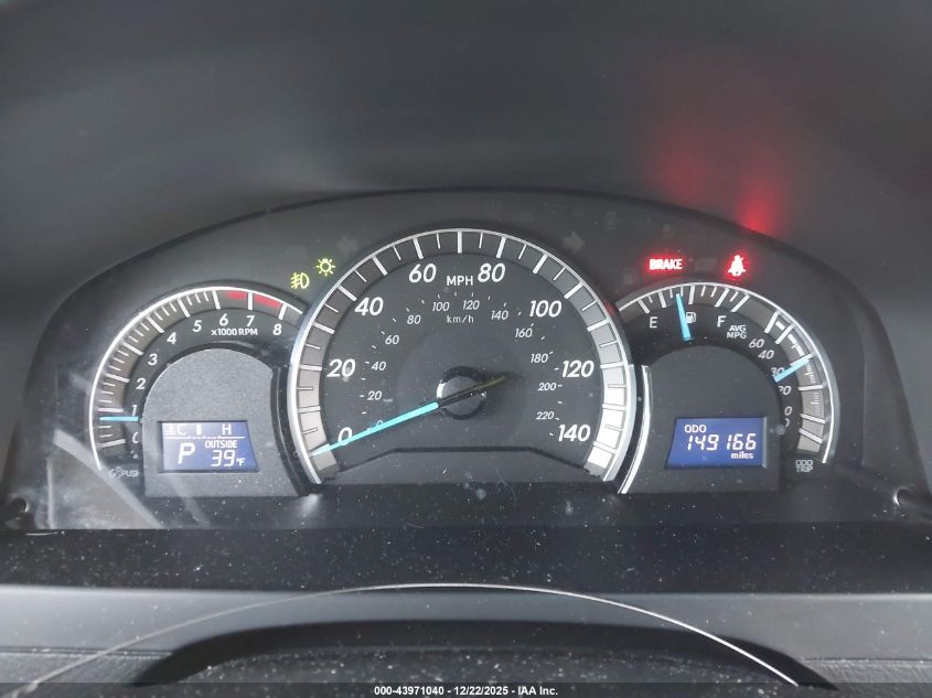 2014 Toyota Camry Se VIN: 4T1BF1FK1EU861494 Lot: 43971040