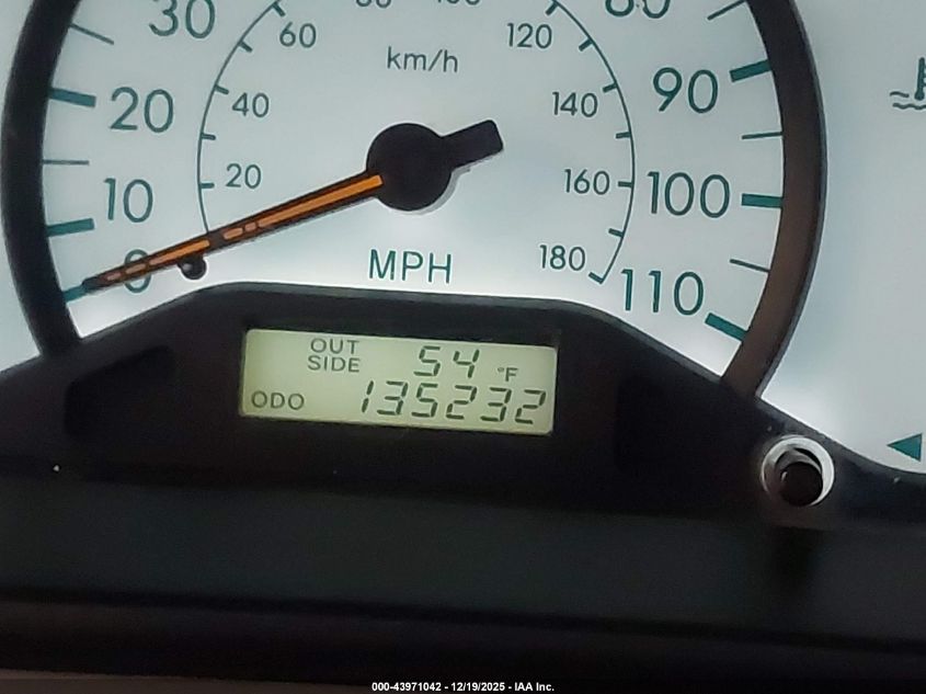 2004 Toyota Corolla Le VIN: 2T1BR32E44C271115 Lot: 43971042