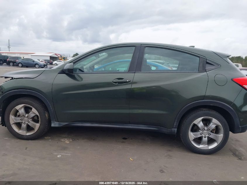 2018 Honda Hr-V Lx VIN: 3CZRU5H39JM710322 Lot: 43971049