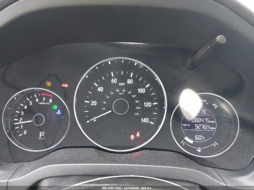 2018 Honda Hr-V Lx VIN: 3CZRU5H39JM710322 Lot: 43971049