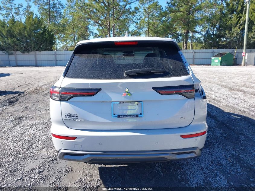 2025 Mitsubishi Outlander Se 2.5 2Wd VIN: JA4J3VA87SZ051582 Lot: 43971055