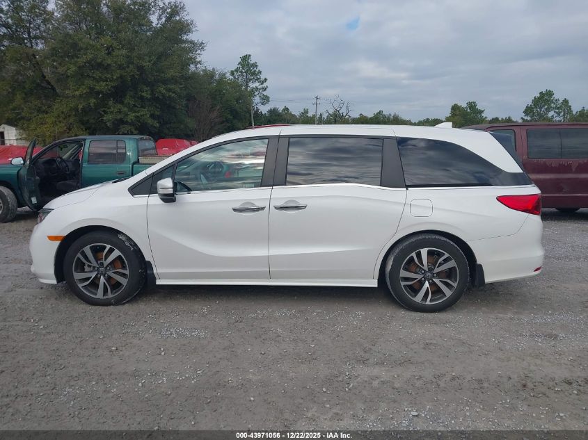 2024 Honda Odyssey Touring VIN: 5FNRL6H85RB011750 Lot: 43971056