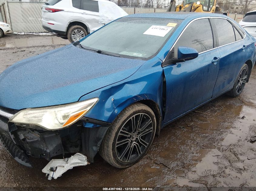 2016 Toyota Camry Se VIN: 4T1BF1FK0GU559178 Lot: 43971062