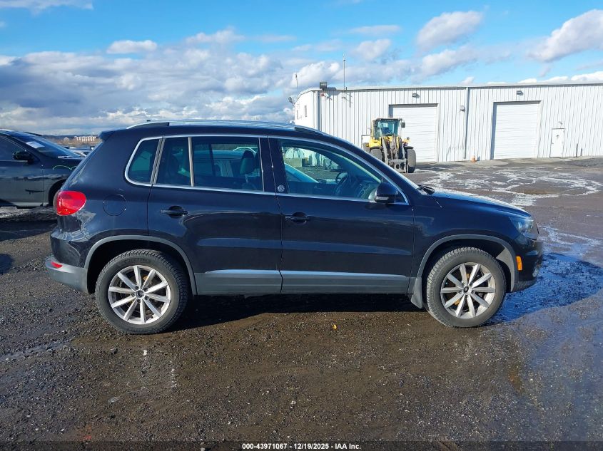 2017 Volkswagen Tiguan 2.0T Wolfsburg Edition VIN: WVGSV7AX8HK014240 Lot: 43971067