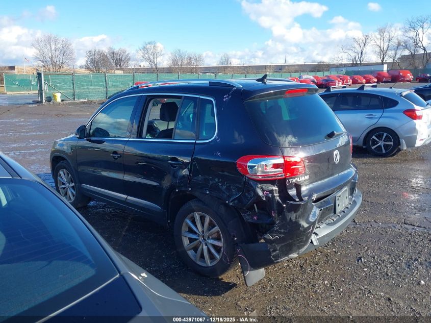 2017 Volkswagen Tiguan 2.0T Wolfsburg Edition VIN: WVGSV7AX8HK014240 Lot: 43971067