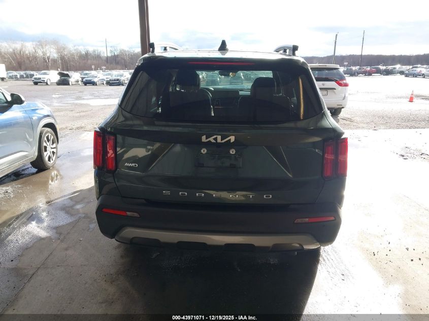 2022 Kia Sorento X-Line Sx Prestige VIN: 5XYRKDLFXNG104408 Lot: 43971071