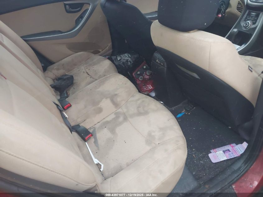 2013 Hyundai Elantra Gls VIN: 5NPDH4AE8DH450922 Lot: 43971077