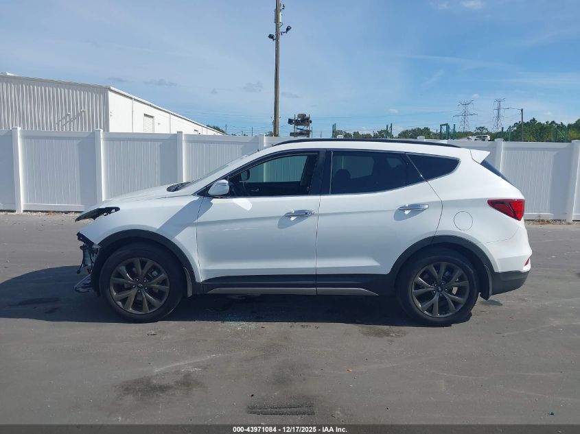 2017 Hyundai Santa Fe Sport 2.0T Ultimate VIN: 5XYZW4LAXHG461181 Lot: 43971084