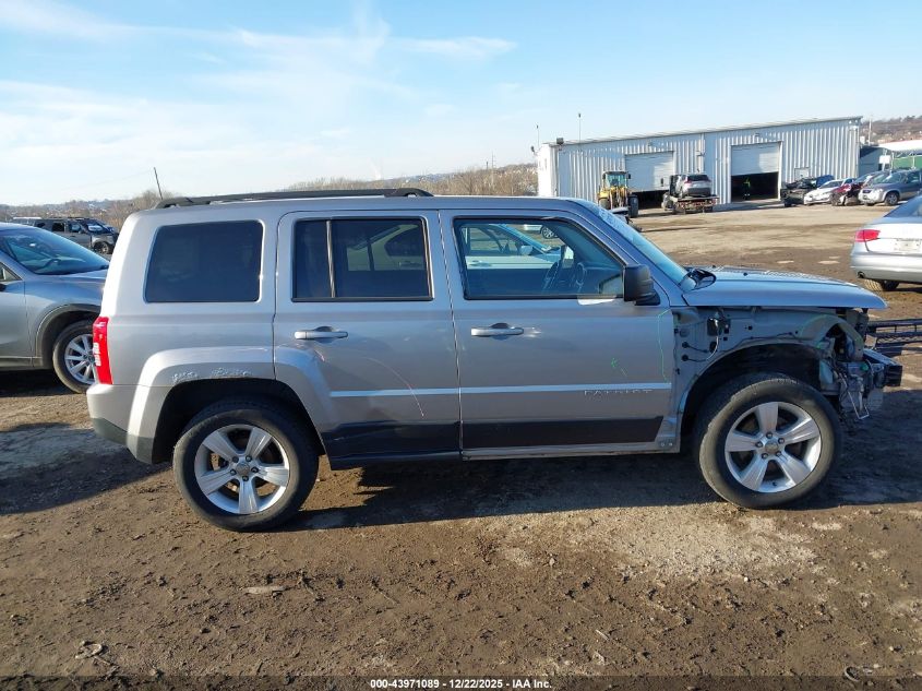 2017 Jeep Patriot Latitude 4X4 VIN: 1C4NJRFB3HD196729 Lot: 43971089