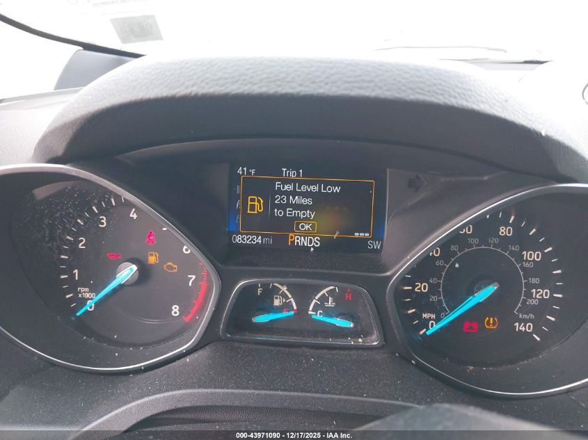 2017 Ford Escape Se VIN: 1FMCU9G91HUE28069 Lot: 43971090