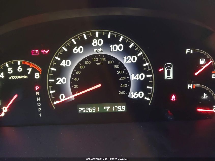 2006 Honda Odyssey Ex VIN: 5FNRL38486B022216 Lot: 43971091