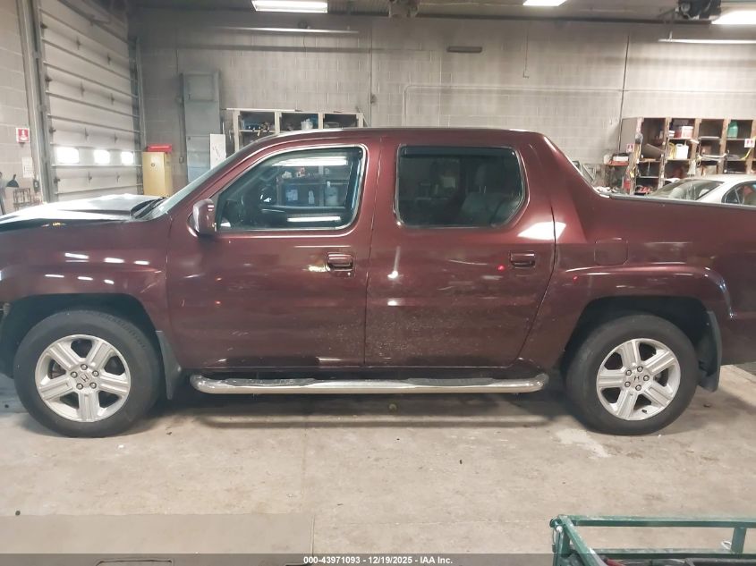2010 Honda Ridgeline Rtl VIN: 5FPYK1F5XAB005626 Lot: 43971093