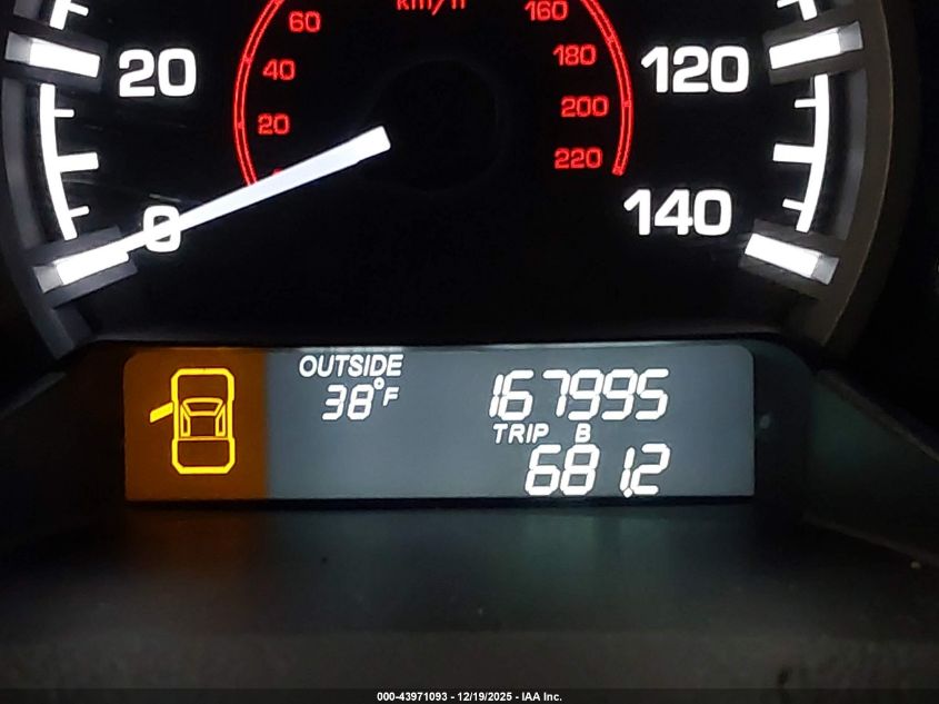 2010 Honda Ridgeline Rtl VIN: 5FPYK1F5XAB005626 Lot: 43971093