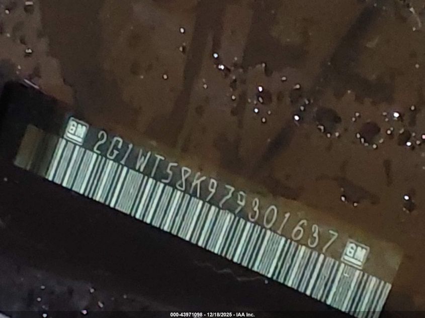 2007 Chevrolet Impala Lt VIN: 2G1WT58K979301637 Lot: 43971098