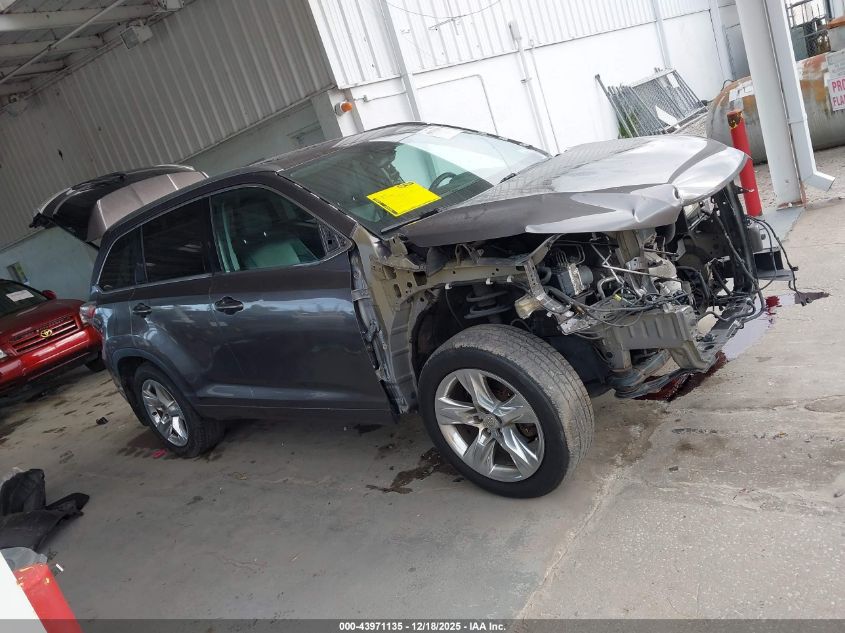 2014 Toyota Highlander Limited Platinum V6 VIN: 5TDDKRFHXES023402 Lot: 43971135