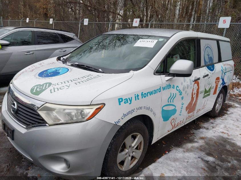 2012 Nissan Quest Sv VIN: JN8AE2KPXC9035483 Lot: 43971141